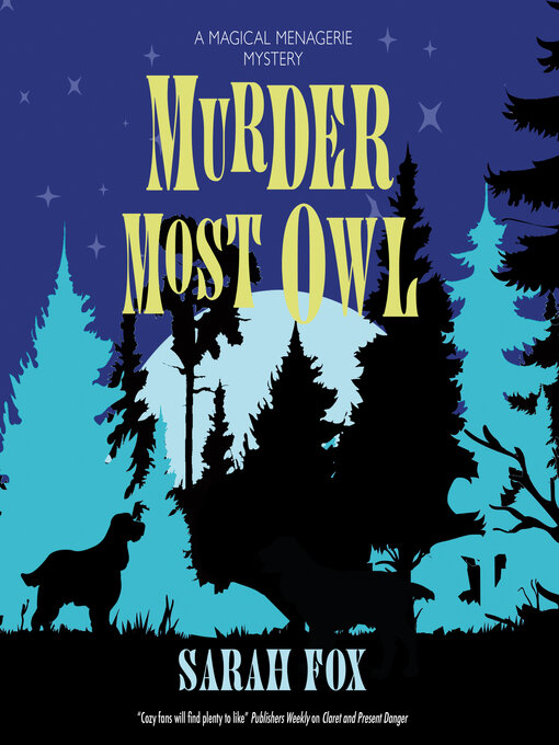 Cover image for Murder Most Owl